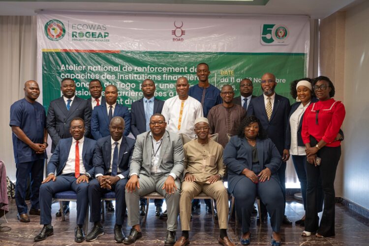 La CEDEAO à travers le ROGEAP outille des banques au Togo.